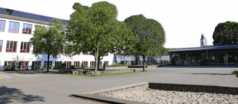 Das Schulgebäude in Künzing